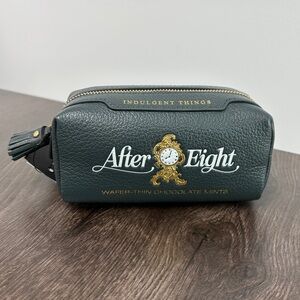 Anya Hindmarch After Eight Indulgent Things Printed Leather Cosmetics Case